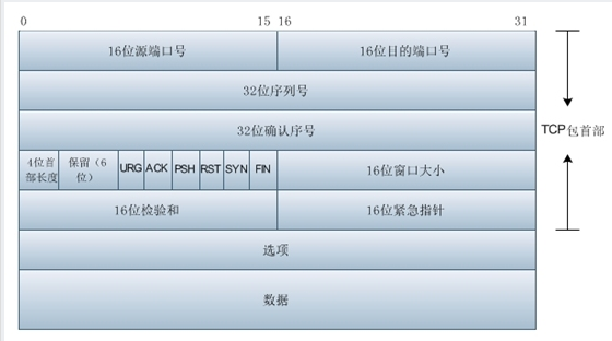 tcp首部